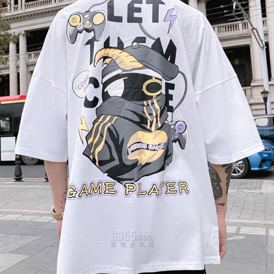 市场上装-T恤-微潮T恤