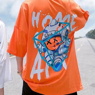 市场上装-T恤-微潮T恤