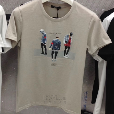 市场上装-T恤-休闲T恤【实拍】