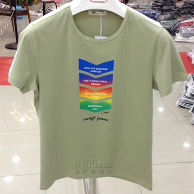 市场上装-T恤-休闲T恤【实拍】