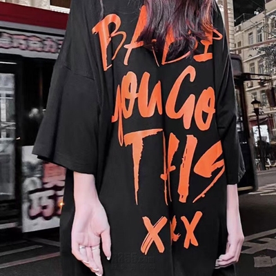 市场上装-T恤-微潮T恤