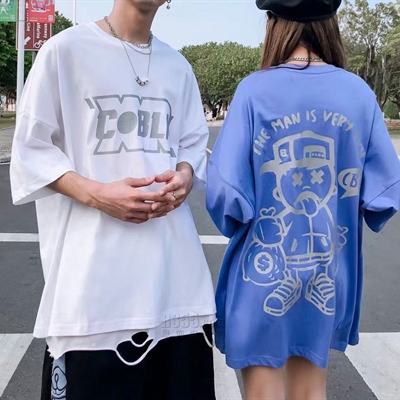 市场上装-T恤-微潮T恤