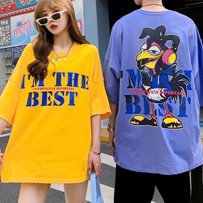 市场上装-T恤-微潮T恤