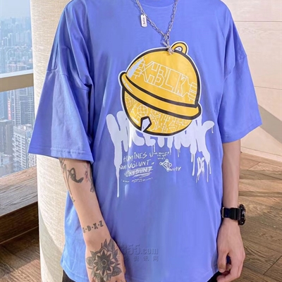 市场上装-T恤-微潮T恤