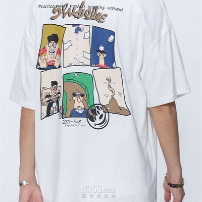 市场上装-T恤-休闲T恤