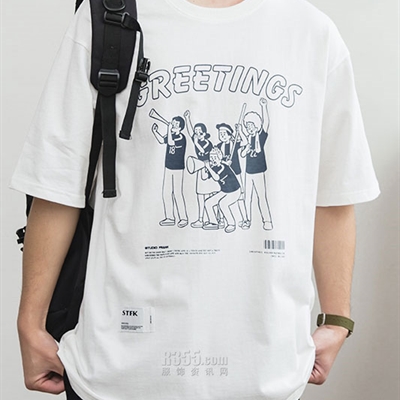 市场上装-T恤-休闲T恤