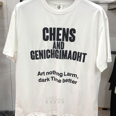 市场上装-T恤-休闲T恤【实拍】