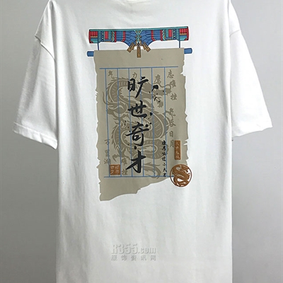 市场上装-T恤-微潮T恤【实拍】