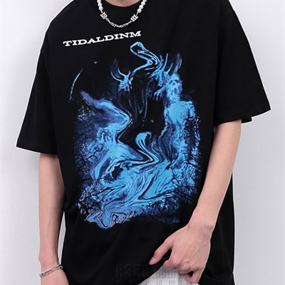 市场上装-T恤-微潮T恤