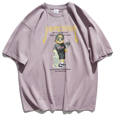 市场上装-T恤-休闲T恤