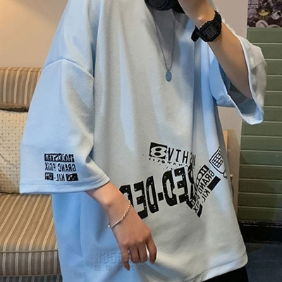 市场上装-T恤-微潮T恤