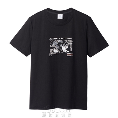 商场品牌-长袖-T恤