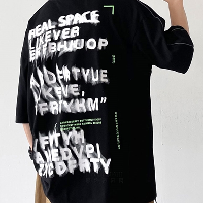 市场上装-T恤-微潮T恤