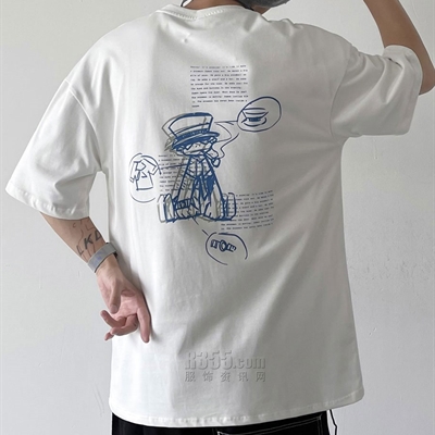 市场上装-T恤-休闲T恤