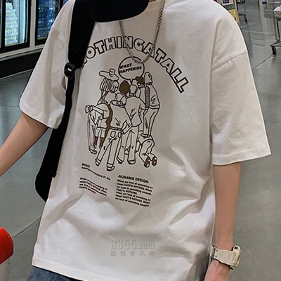 市场上装-T恤-休闲T恤