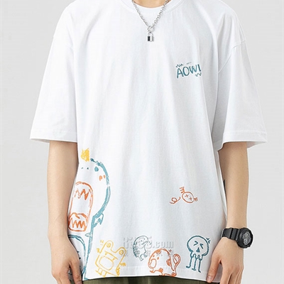 市场上装-T恤-休闲T恤