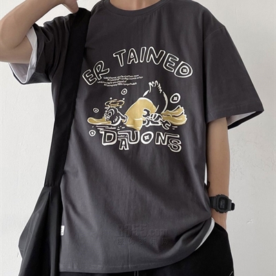 市场上装-T恤-休闲T恤