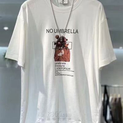 市场上装-T恤-休闲T恤【实拍】