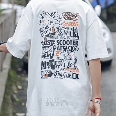 市场上装-T恤-休闲T恤