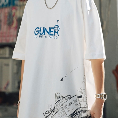 市场上装-T恤-休闲T恤