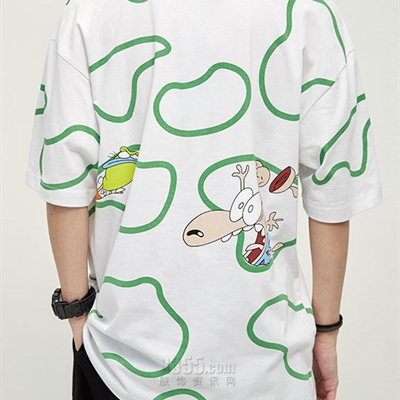 市场上装-T恤-微潮T恤