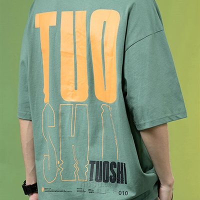 市场上装-T恤-微潮T恤