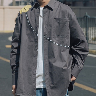 市场上装-衬衫-休闲衬衫