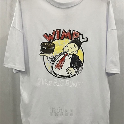 市场上装-T恤-休闲T恤【实拍】