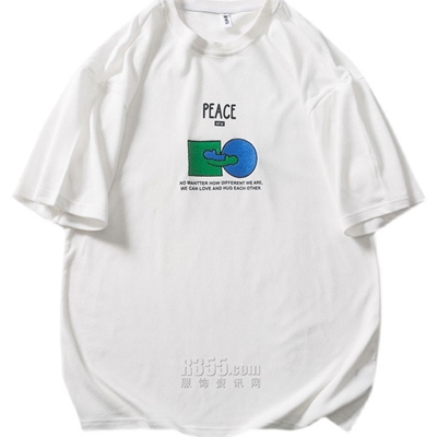 市场上装-T恤-休闲T恤