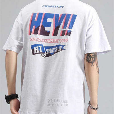 市场上装-T恤-休闲T恤