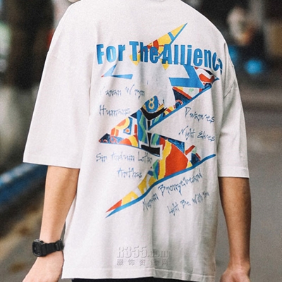 市场上装-T恤-休闲T恤