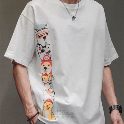 市场上装-T恤-休闲T恤