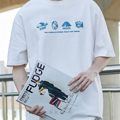 市场上装-T恤-休闲T恤