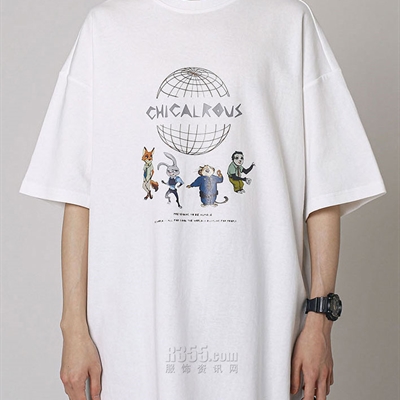 市场上装-T恤-休闲T恤