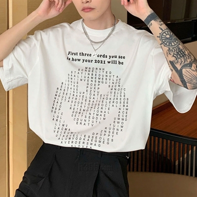 市场上装-T恤-休闲T恤