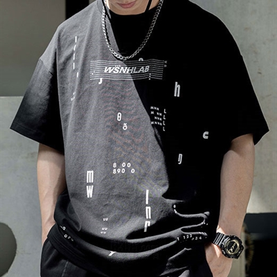 市场上装-T恤-微潮T恤