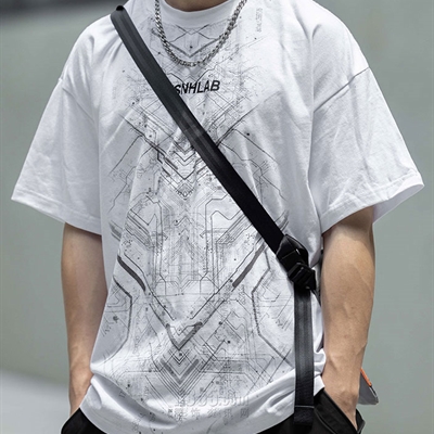 市场上装-T恤-微潮T恤