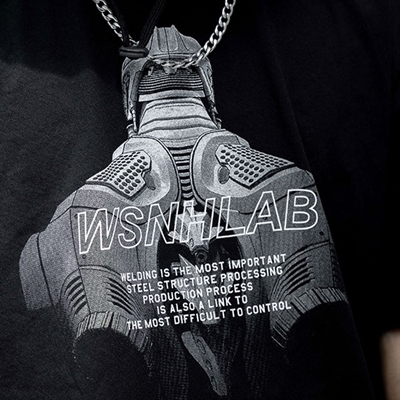 市场上装-T恤-微潮T恤