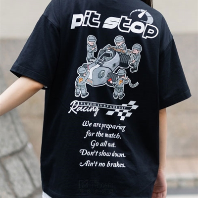 市场上装-T恤-微潮T恤