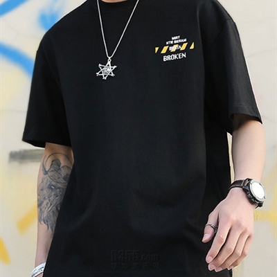 市场上装-T恤-微潮T恤