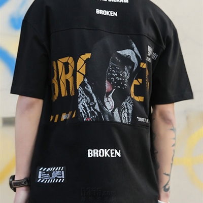 市场上装-T恤-微潮T恤