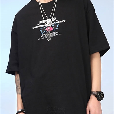 市场上装-T恤-微潮T恤