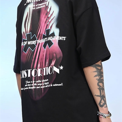 市场上装-T恤-微潮T恤