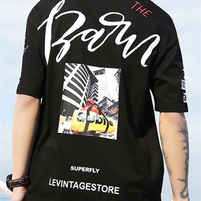 市场上装-T恤-微潮T恤