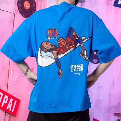 市场上装-T恤-微潮T恤