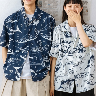 市场上装-衬衫-休闲衬衫