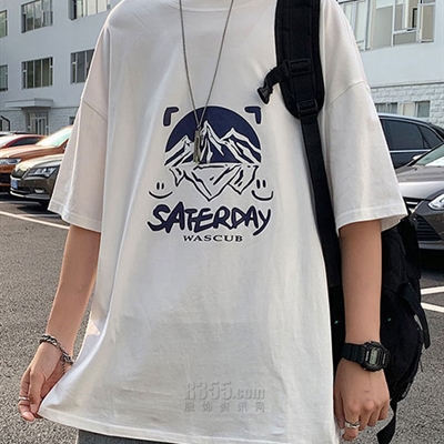 市场上装-T恤-休闲T恤