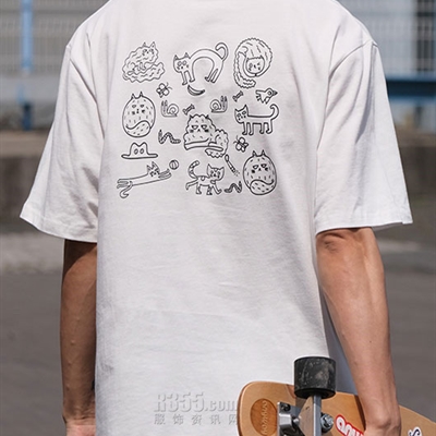 市场上装-T恤-休闲T恤