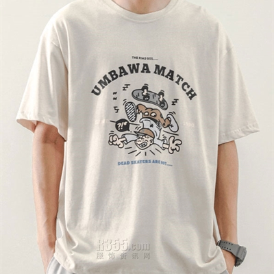 市场上装-T恤-休闲T恤