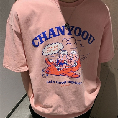 市场上装-T恤-休闲T恤